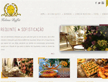 Tablet Screenshot of helenabuffet.com.br